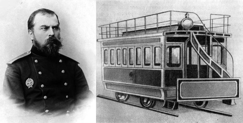 А вы знаете, кто изобрел электрический трамвай? Да, да - снова эти русские!