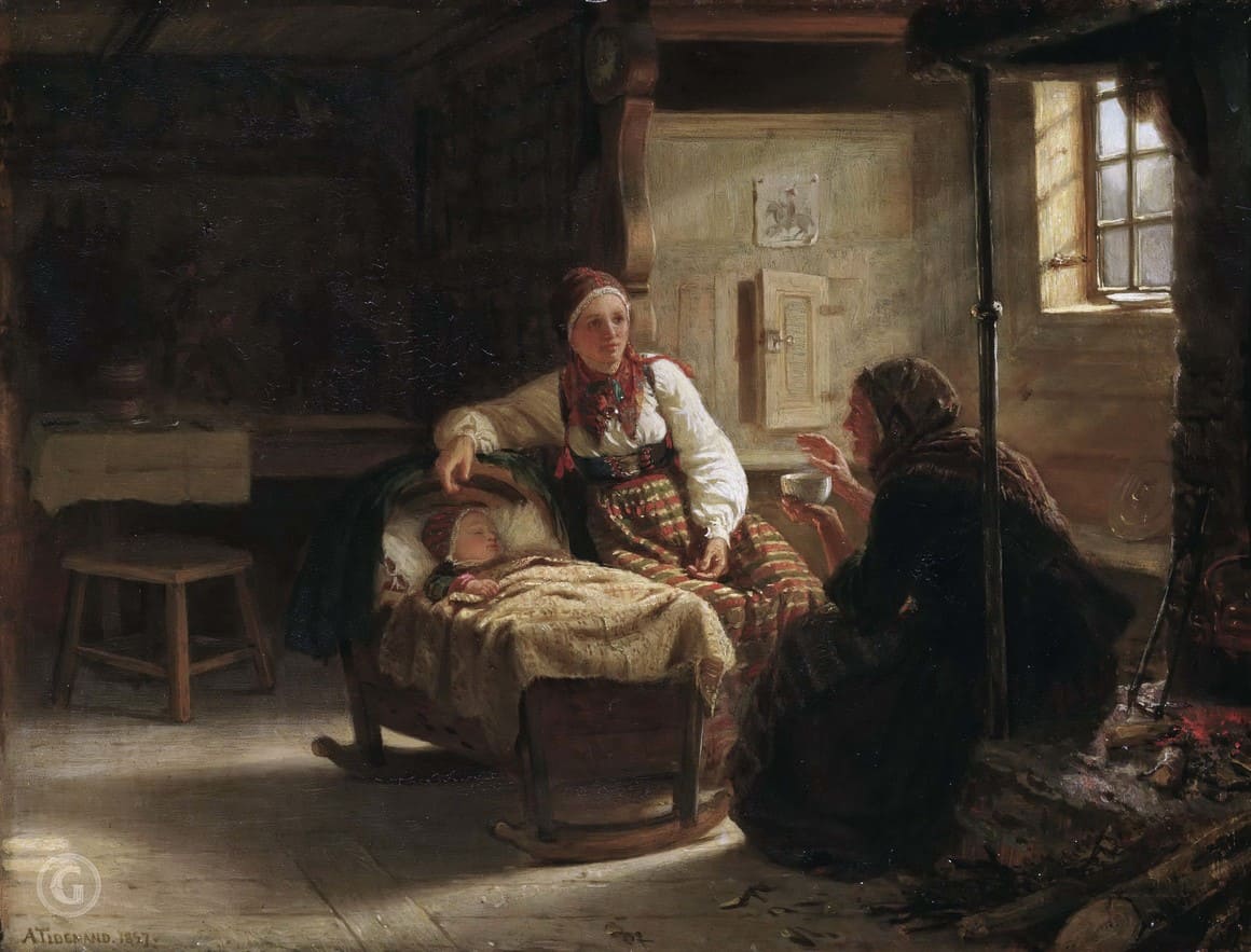 Художник Adolph Tidemand (1814 – 1876)