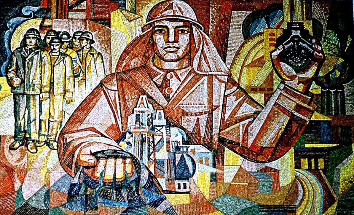 Советский реализм в искусстве мозаики
