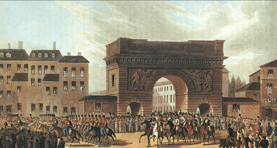 Торжественный въезд Императора Александра I в Париж