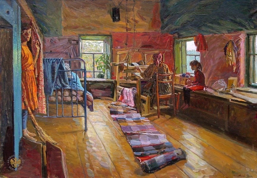 Российский художник Григорий Чайников (1960 – 2008) Отчий дом