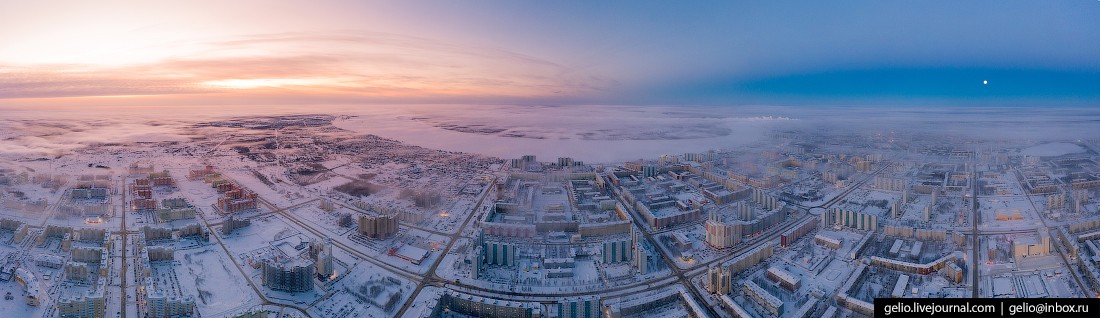 Нижневартовск с высоты — северный город нефтяников (34 фото)