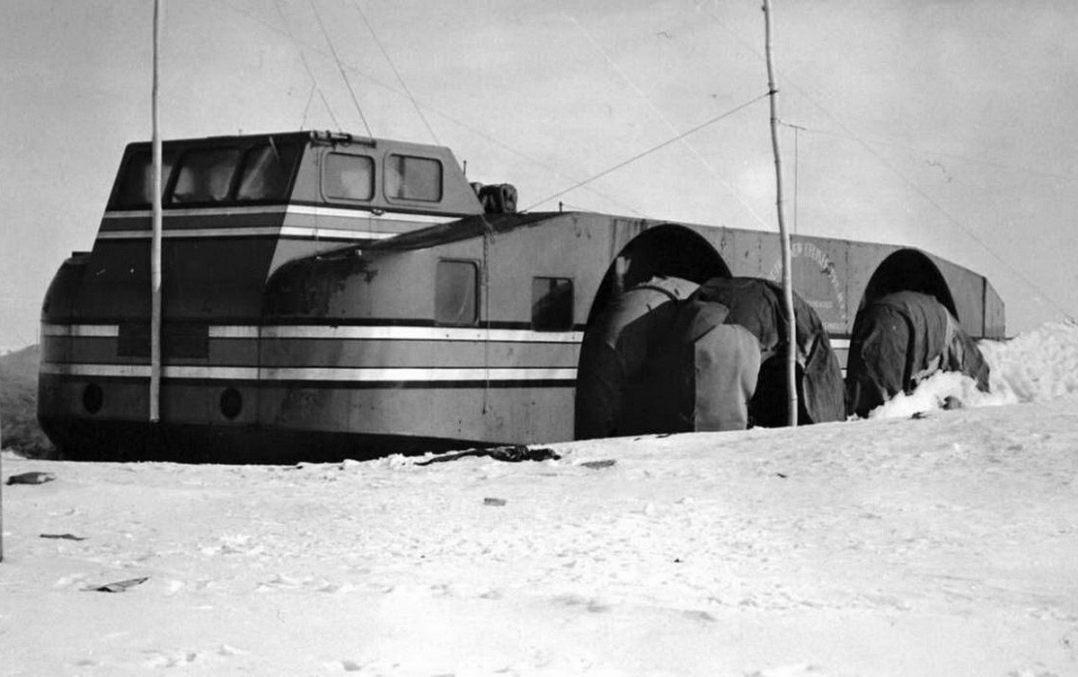 Машина для Антарктиды: удивительная и печальная история «Снежного крейсера»