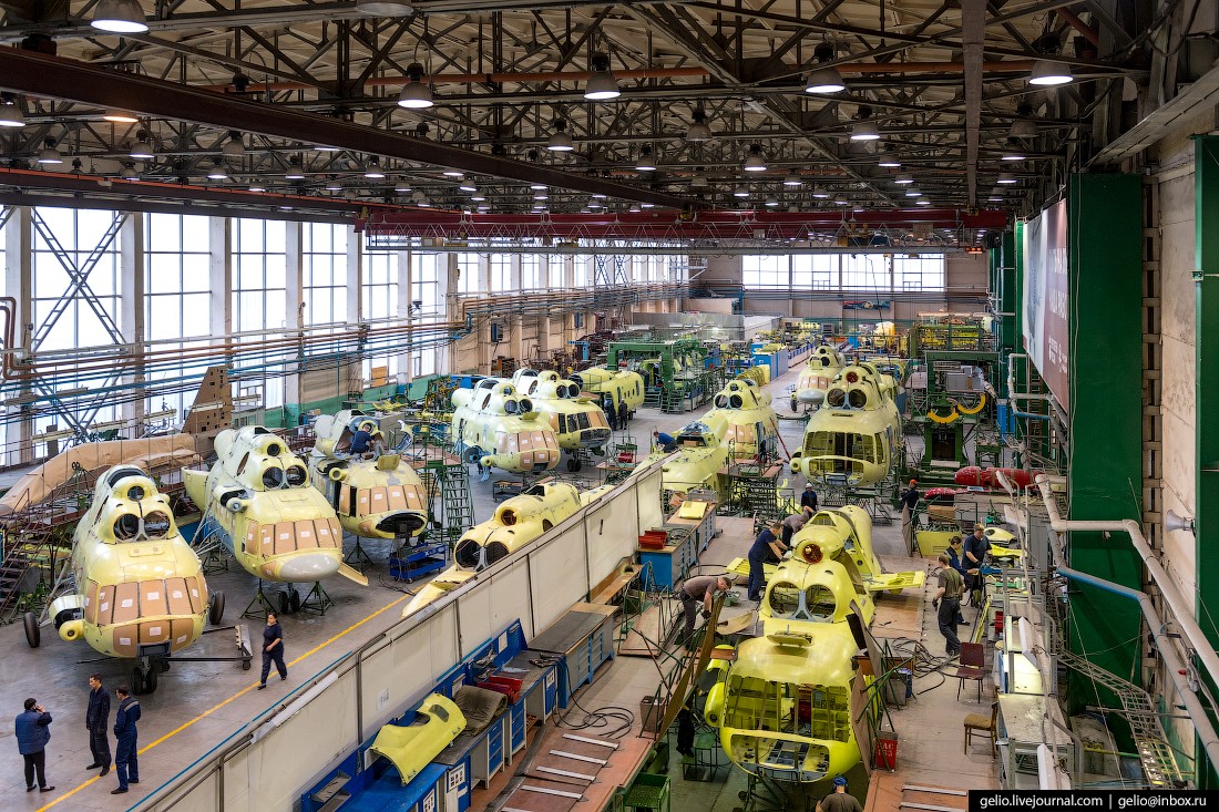 Производство вертолётов на Улан-Удэнском авиационном заводе (42 фото)