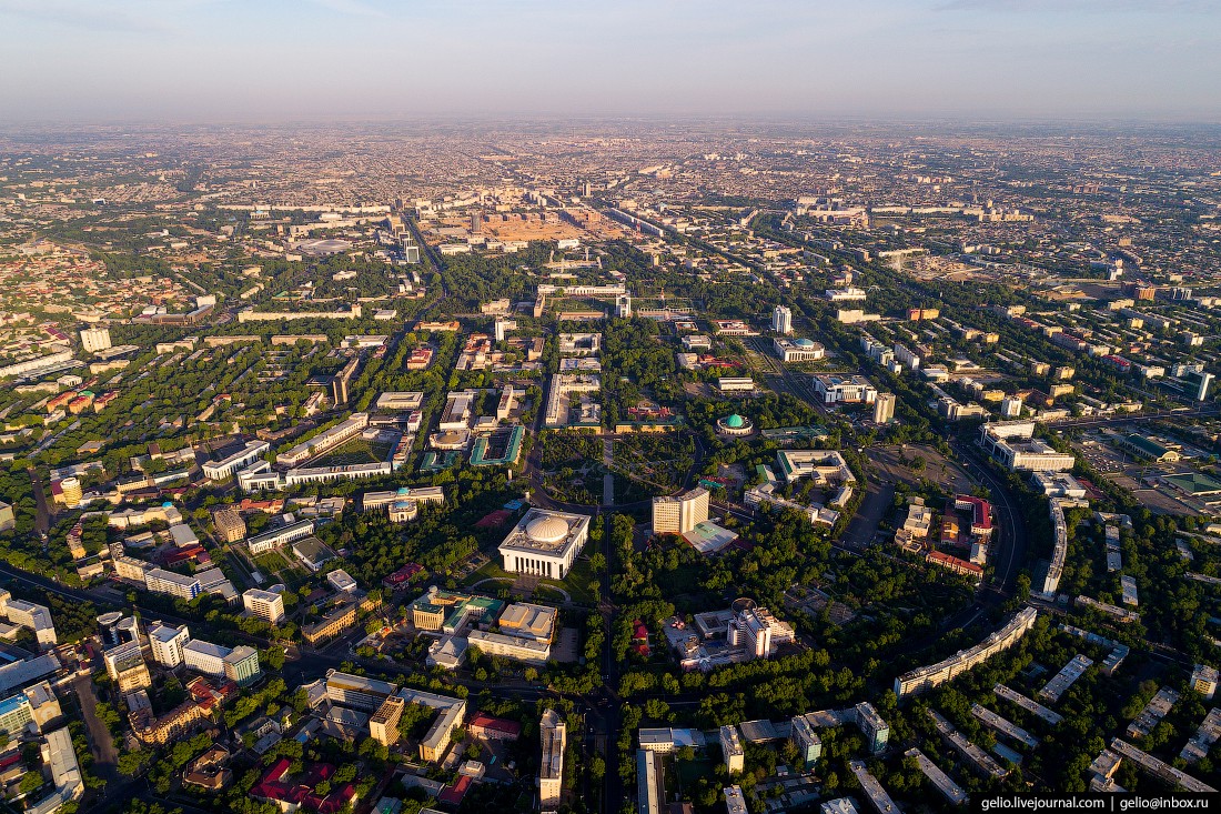 Ташкент с высоты — самый большой город в Средней Азии (72 фото)
