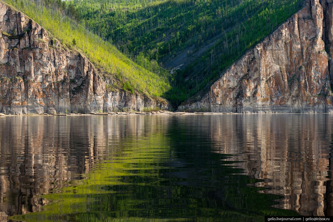 Ленские столбы — каменный лес Якутии (45 фото)