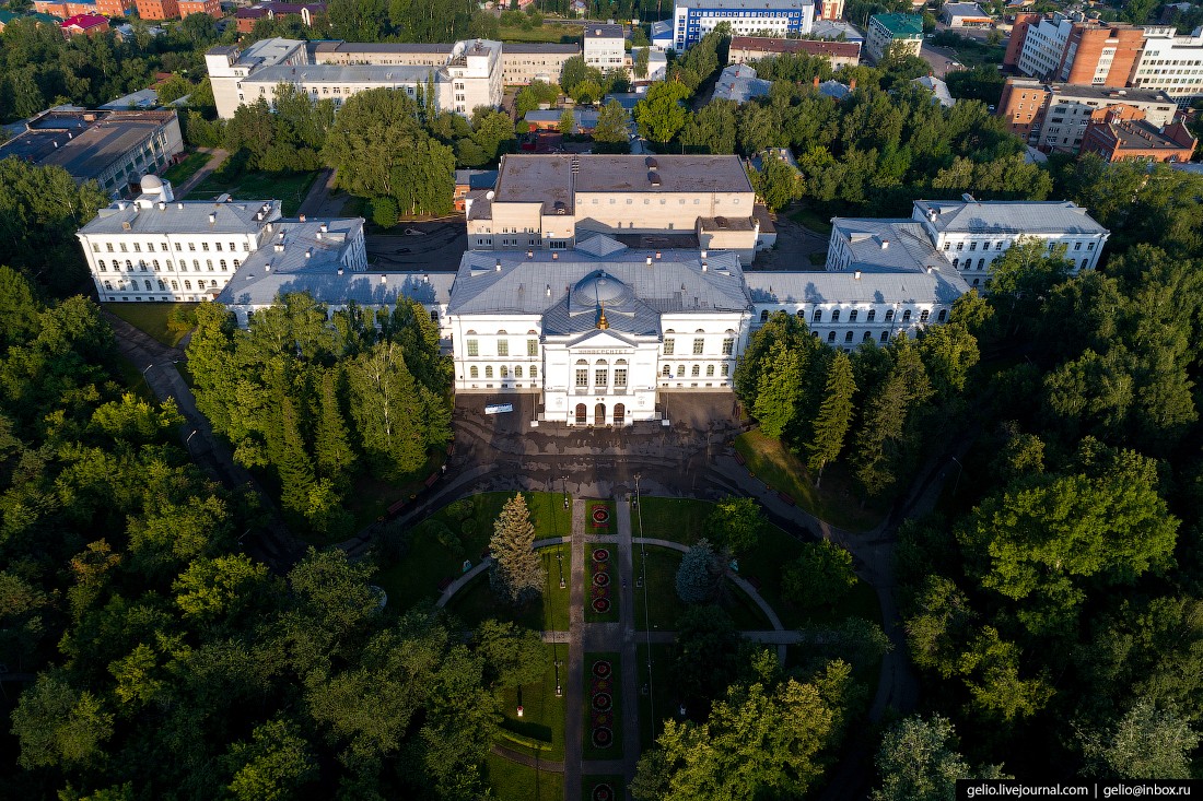 Томск с высоты — сибирский город студентов (44 фото)