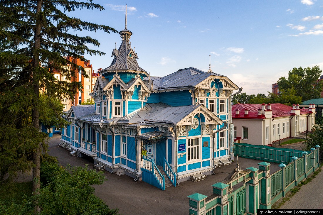 Томск с высоты — сибирский город студентов (44 фото)