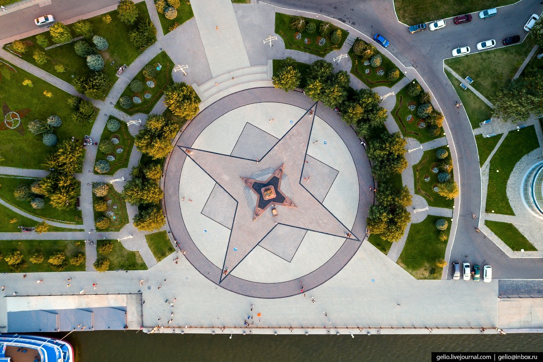 Астрахань с высоты — каспийские ворота России (48 фото)