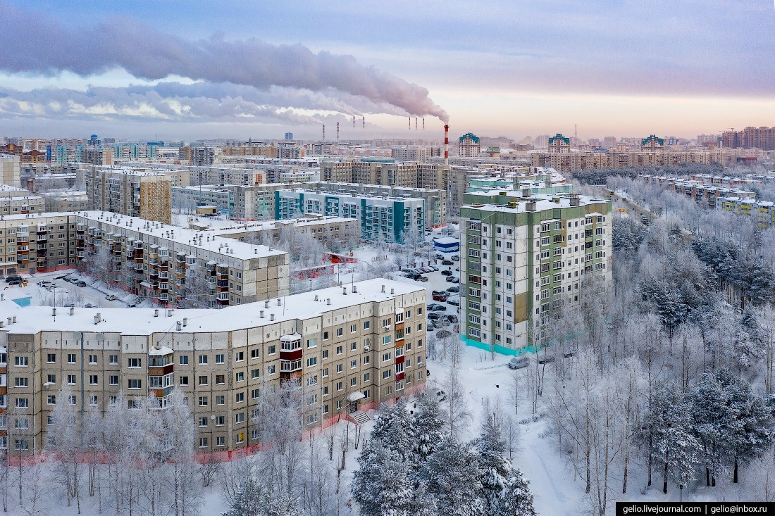 Зимний Сургут — столица нефти и газа (60 фото)