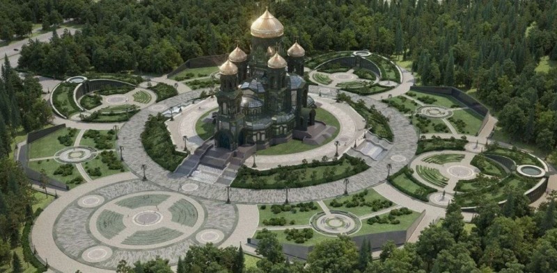 Завершено строительство Главного храма ВС РФ.