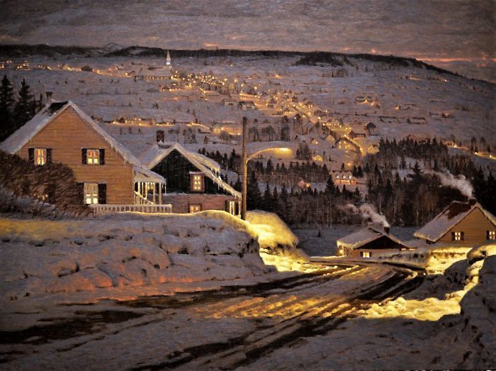 22 поразительных пейзажа канадского художника, которые выглядят точно как фотографии