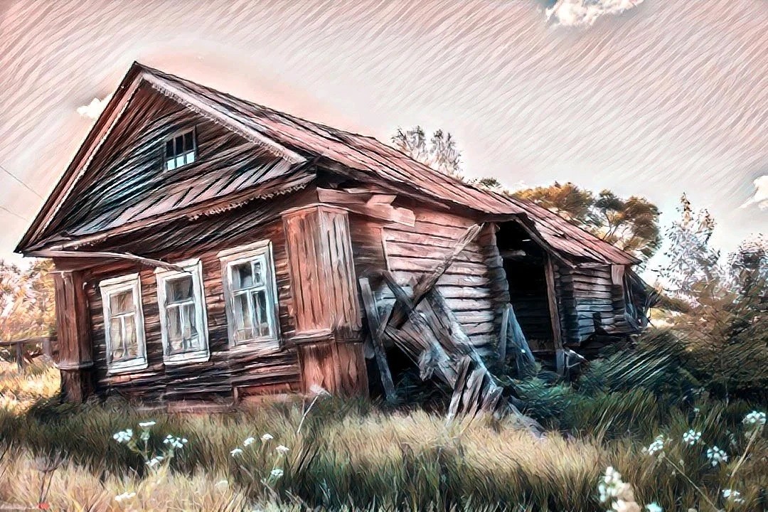 "Загадочная история о старухе странной, и доме старом" хроники деревенской мистики