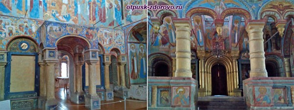 Внутри церкви Спаса Нерукотворного, Ростовский Кремль