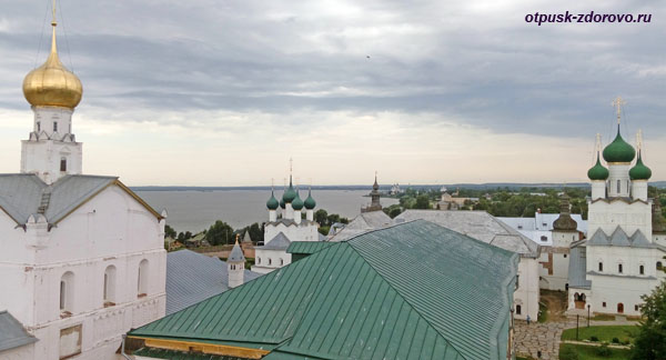 Вид на Кремль со Смотровой башни, Ростов