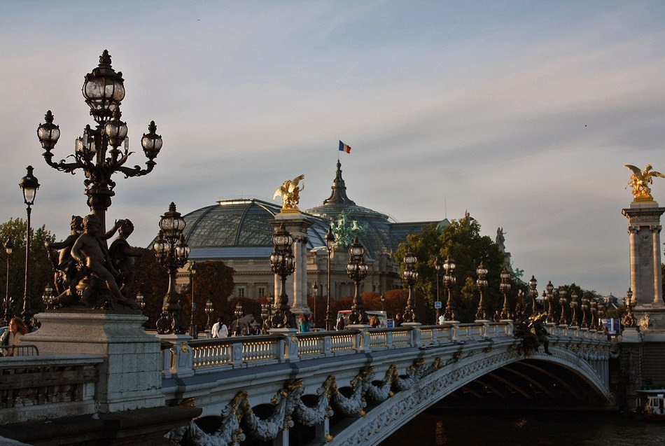 Мост Александра III в Париже