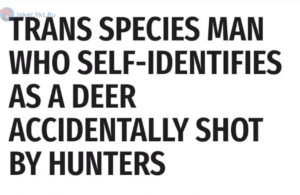 В штатах был подстрелен трансвестит, идентифицирующий себя оленем.