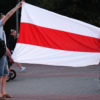 Белоруссия под флагом сожженной Хатыни