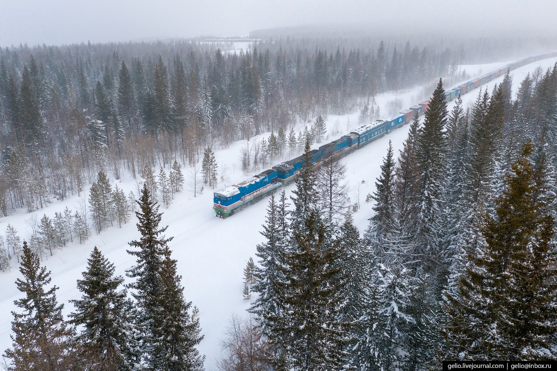 Железные дороги Якутии — магистраль до сурового Севера (35 фото)