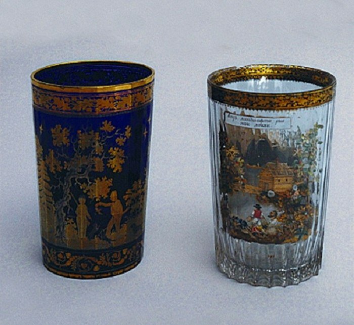 Знаменитые стаканы крепостного Вершинина, секрет которых не разгадали за 200 лет