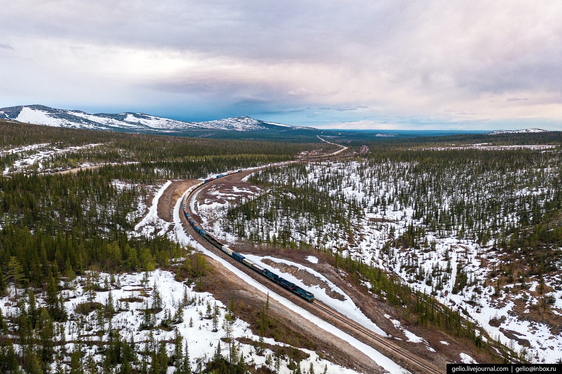 Железные дороги Якутии — перевозки в экстремальных условиях (44 фото)