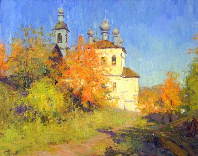 Landscape painting,contemporary Russian artist,oil painting (17)
