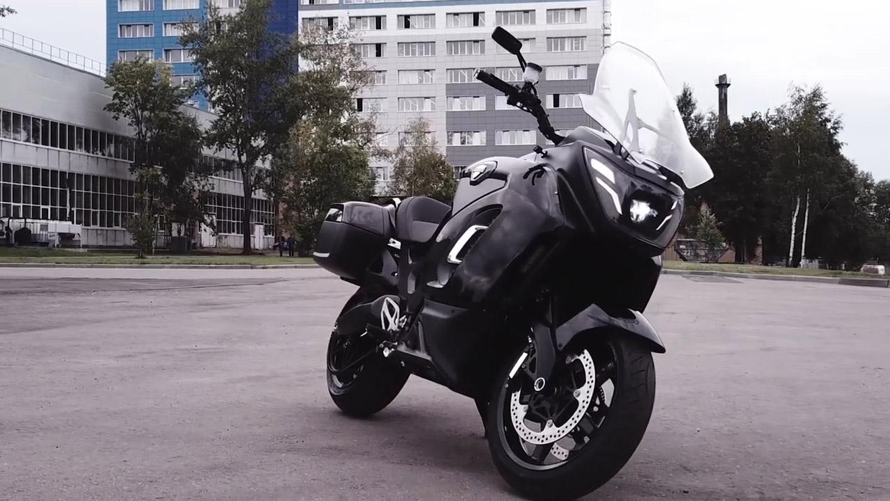 Представлен электромотоцикл AURUS. Для силовиков, кортежа Путина и простых россиян