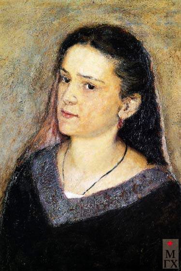 Портрет жены. 1948. (375x559, 54Kb)