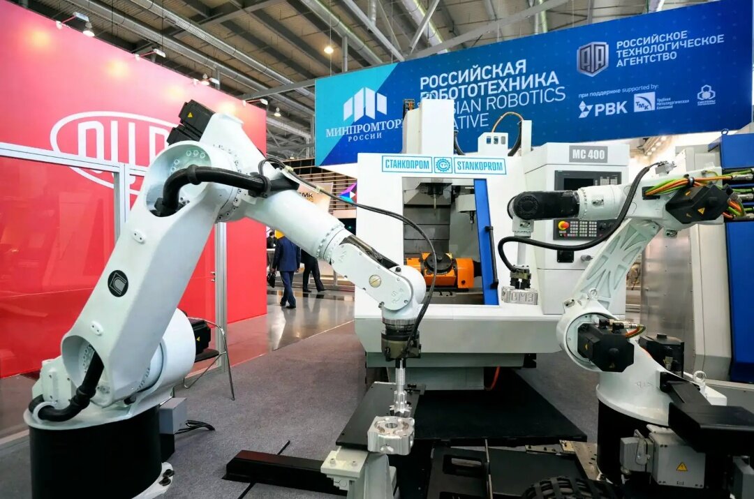 Некоторые российские предприятия освоили выпуск полностью роботизированных станков — Project SFERA Live — Подписывайтесь...