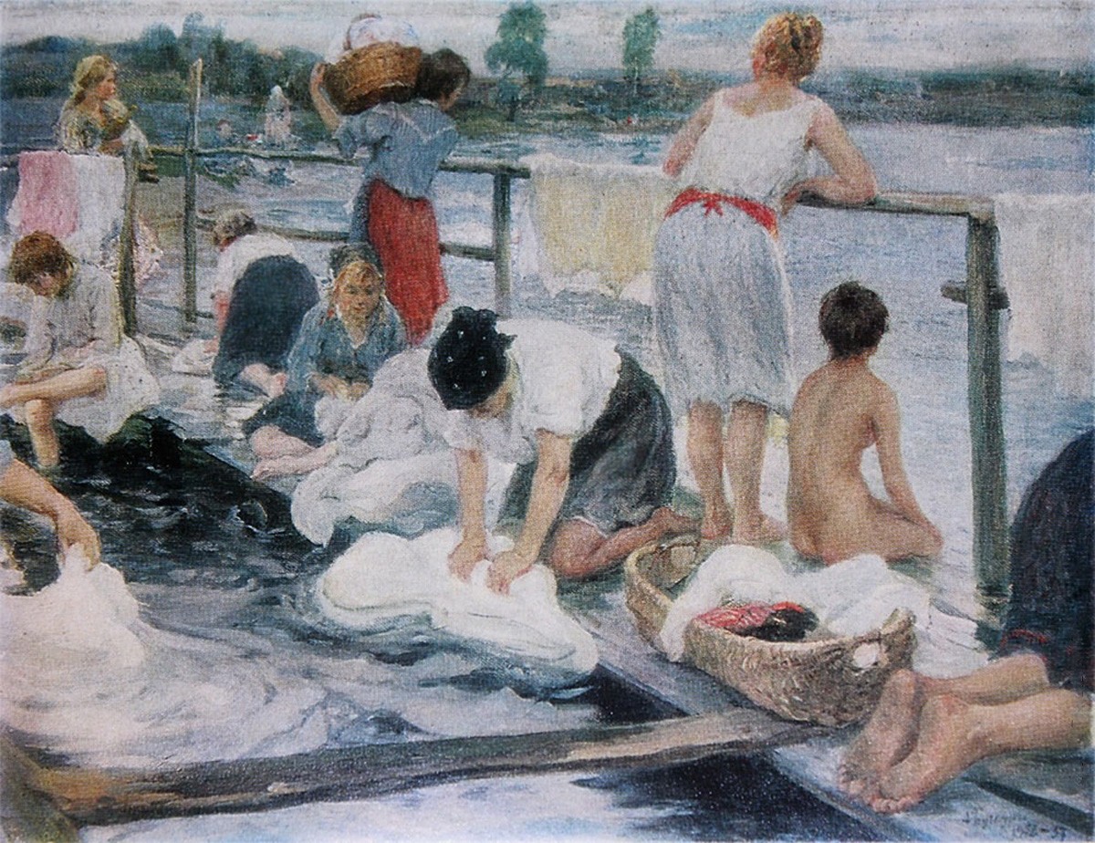 Прачки, 1905, Бучкури Александр Алексеевич (1870-1942)