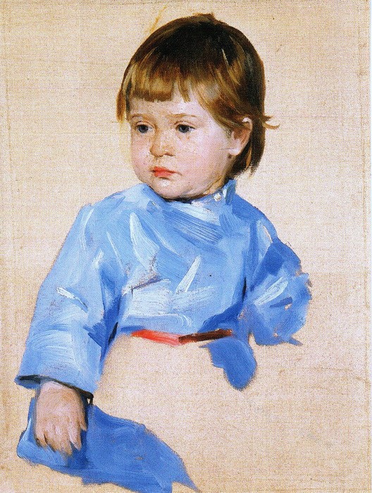 Пимоненко Портрет сына художника  1906 Николая». Этюд  (528x700, 252Kb)