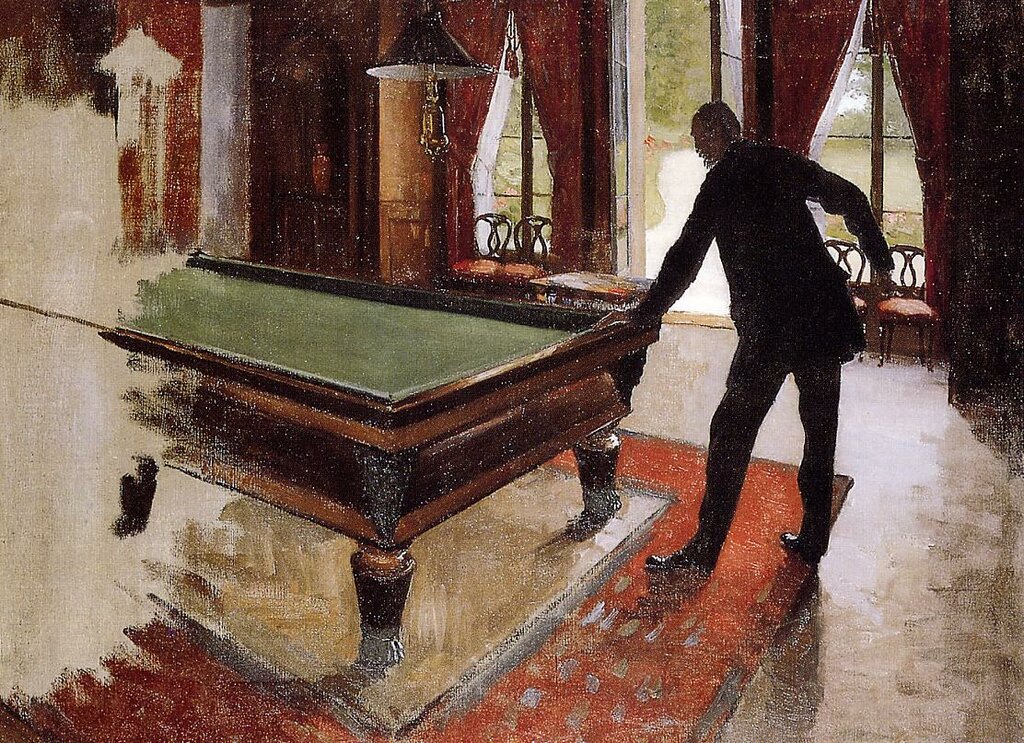 Billiards (unfinished)  -  1875 - 1876 - Private collection -  Painting - oil on canvas.jpg