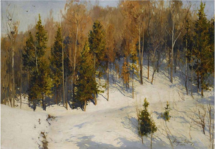 Русский художники-пейзажист Шильдер Андрей Николаевич
