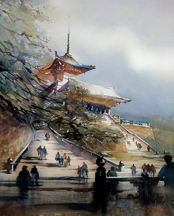 Kiyomizu Храм - Киото (555x691, 140Kb)