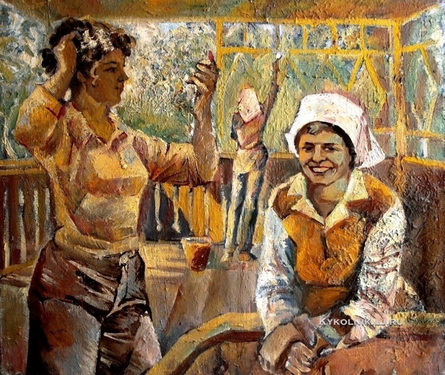Степшин Валерий Викторович (Россия, 1957) «Маляры» 1982