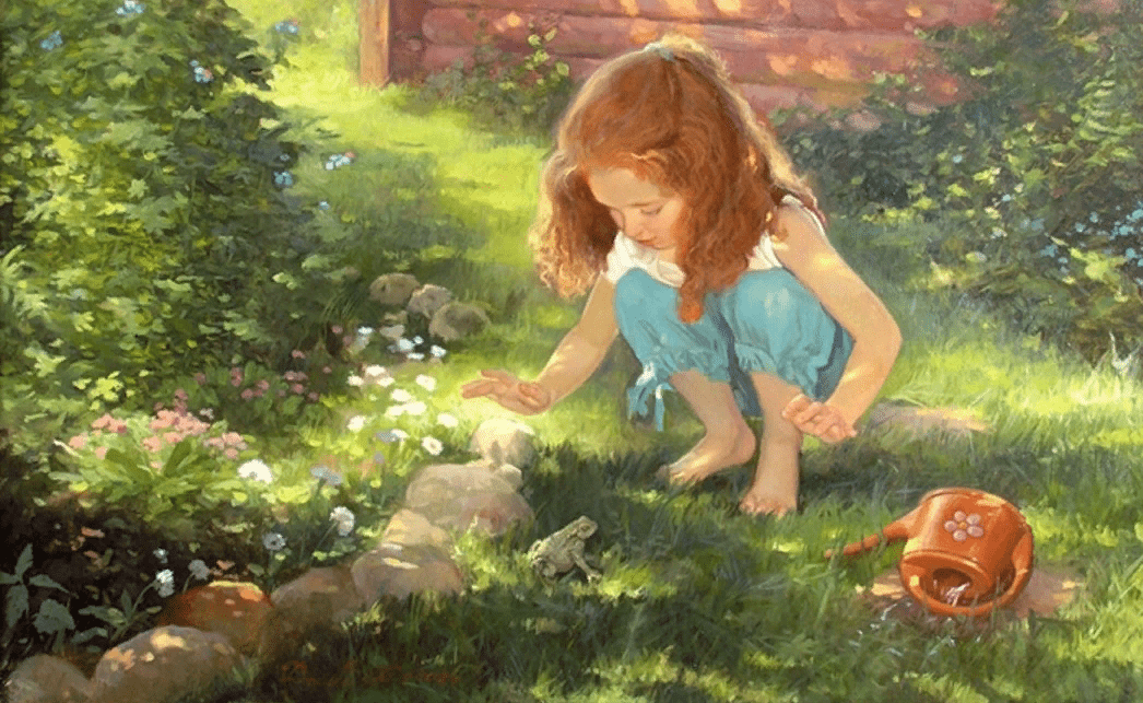 Чудесные моменты детства от замечательного художника Татьяны Дерий