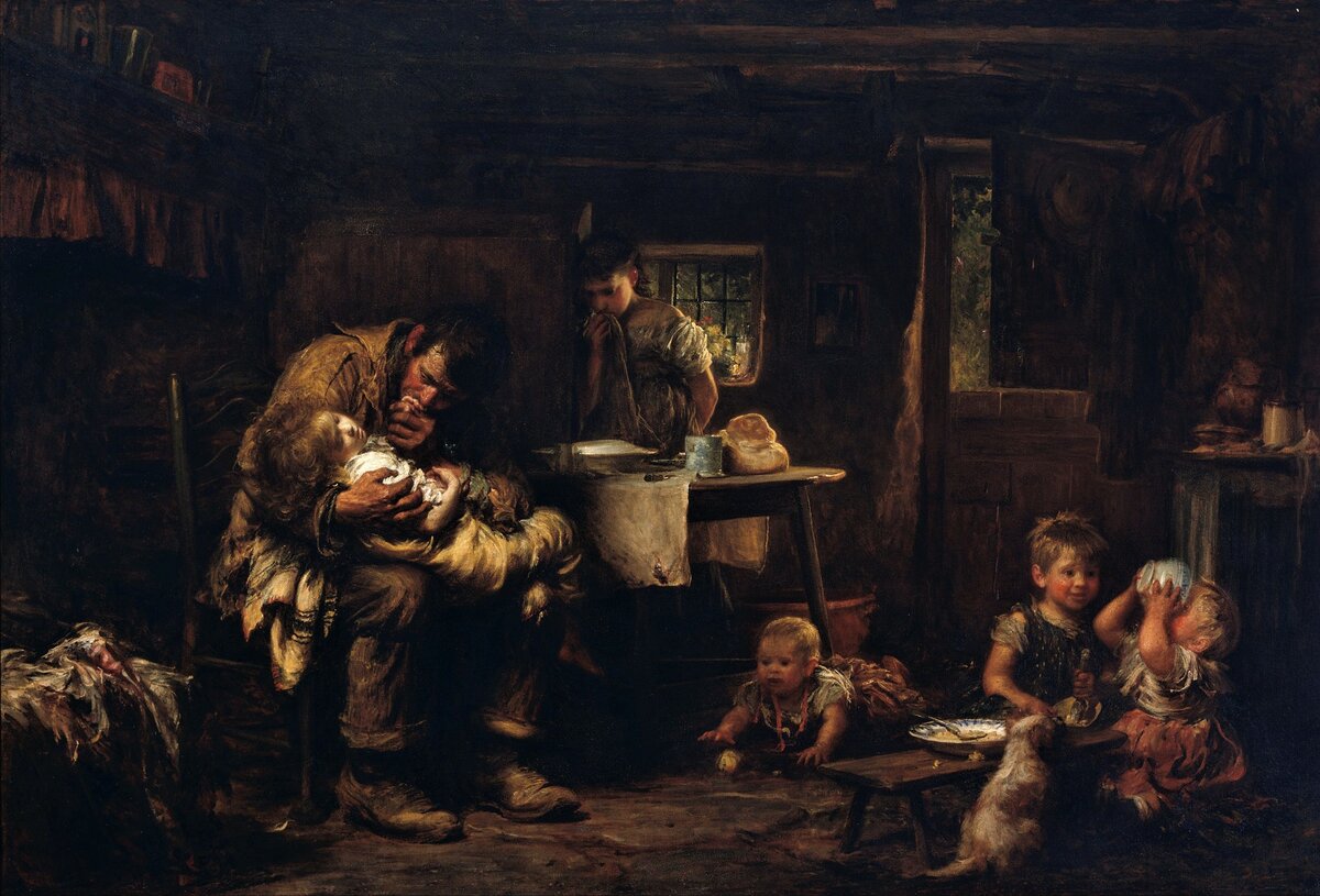 «Вдовец», 1875, холст, масло