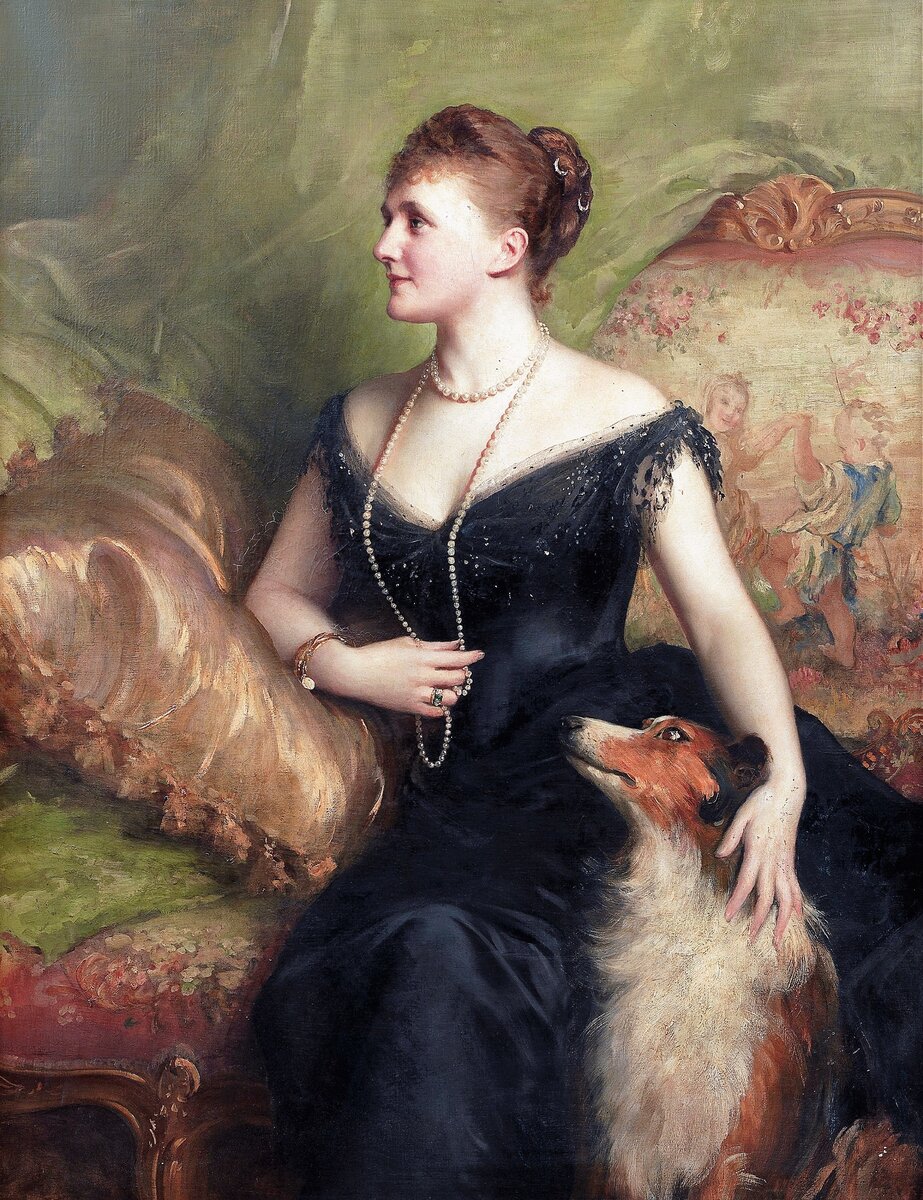 «Миссис Артур Джеймс», 1895, холст, масло