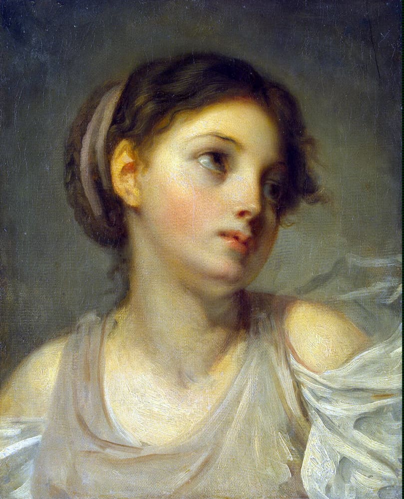 художник Жан-Батист Грёз (Jean-Baptiste Greuze) картины - 16