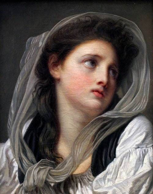 художник Жан-Батист Грёз (Jean-Baptiste Greuze) картины - 26