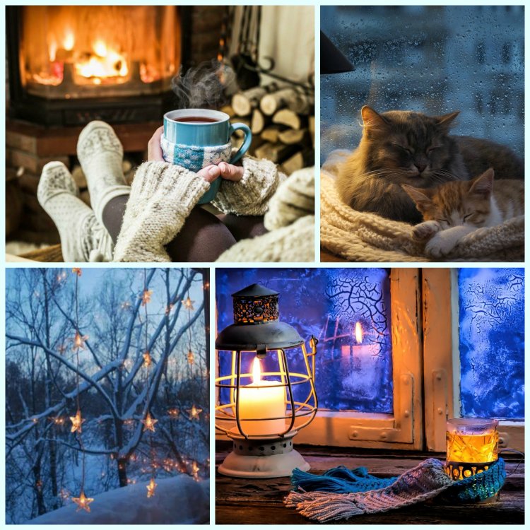 Тёплого уютного зимнего вечера