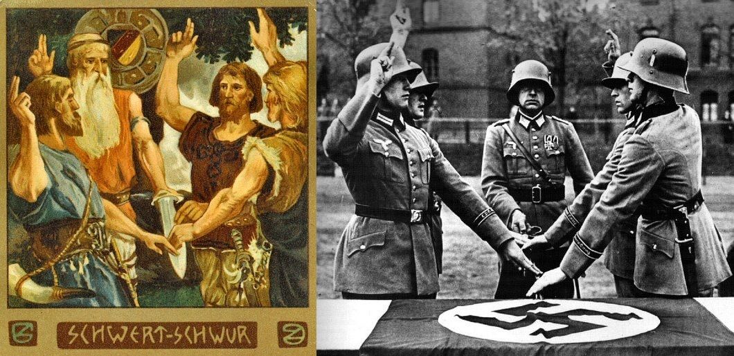 Древние Боги нацистов и клоунада хохлов на крови