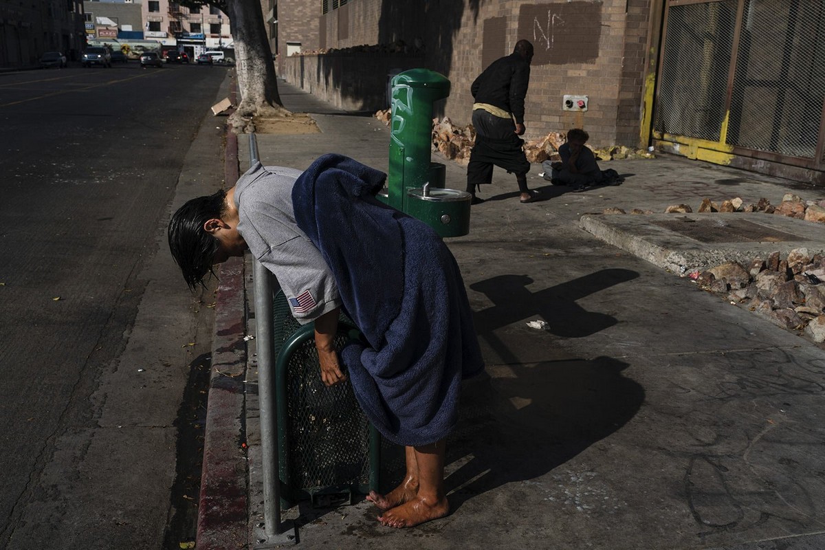 Прогулка по наркоманским улицам Лос-Анджелеса (фотоподборка)