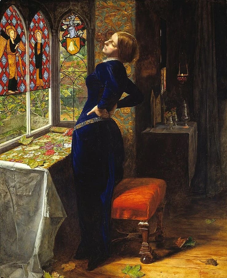художник Джон Эверетт Милле (John Everett Millais) картины – 06