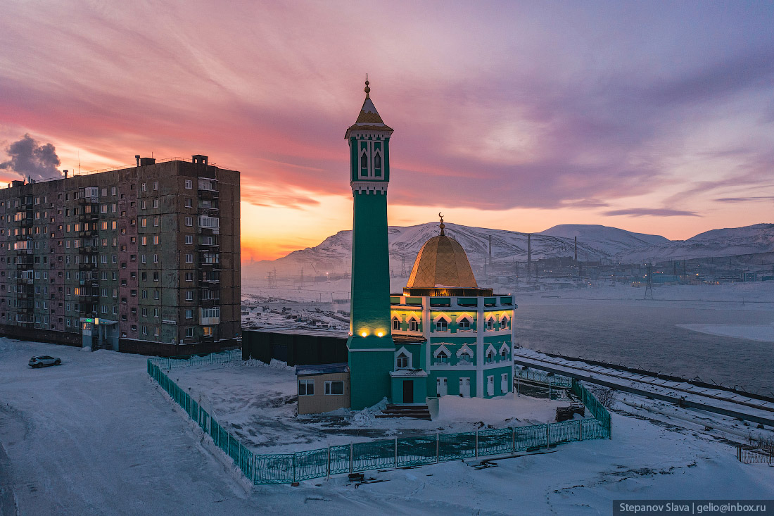 норильск, Нурд-Камал, Самая северная мечеть в мире, 