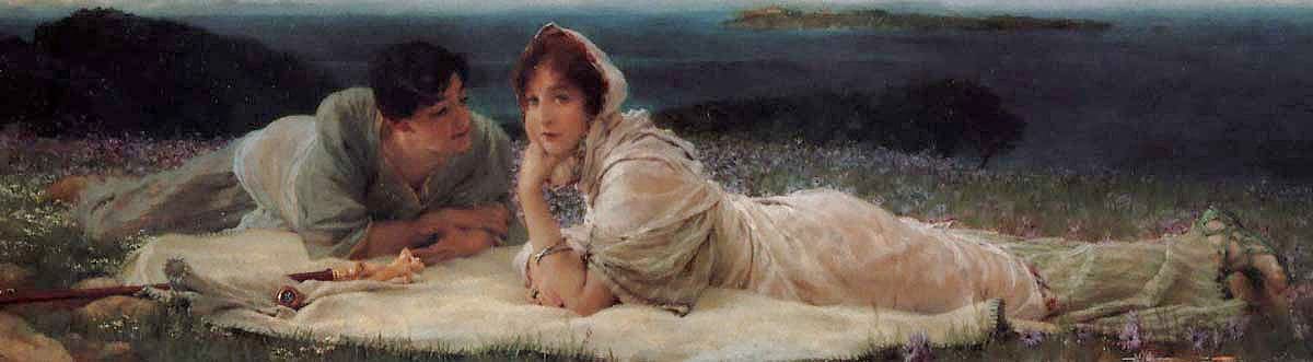 художник Лоуренс Альма Тадема (Lawrence Alma-Tadema) картины – 09