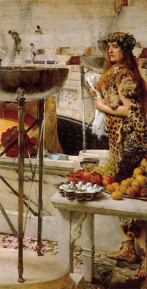 художник Лоуренс Альма Тадема (Lawrence Alma-Tadema) картины – 23