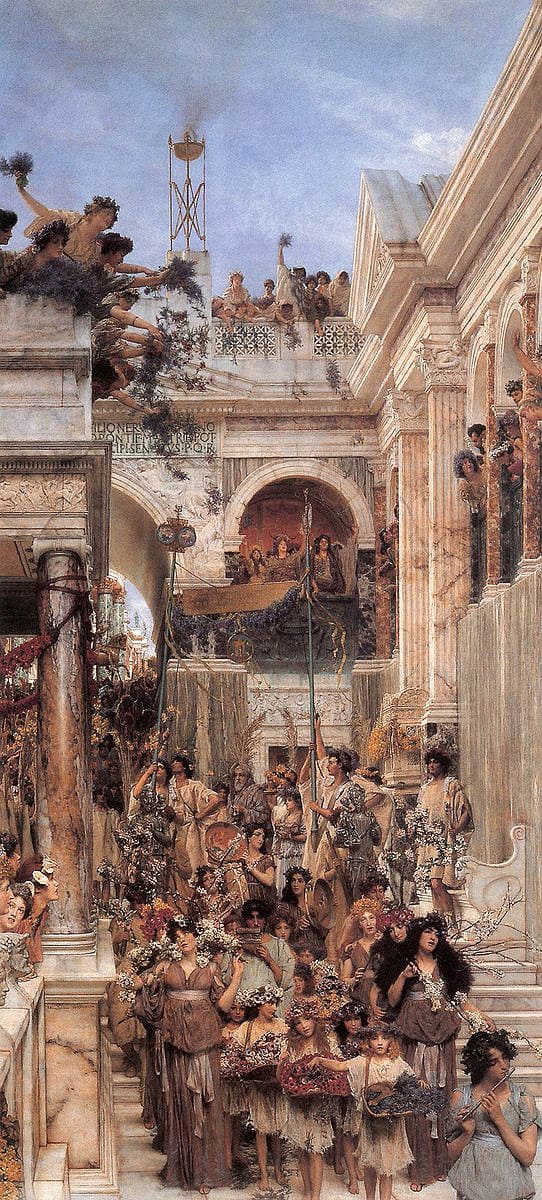 художник Лоуренс Альма Тадема (Lawrence Alma-Tadema) картины – 26