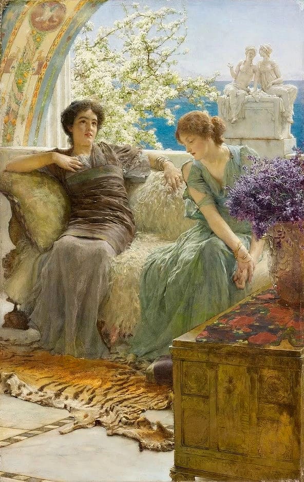 художник Лоуренс Альма Тадема (Lawrence Alma-Tadema) картины – 30