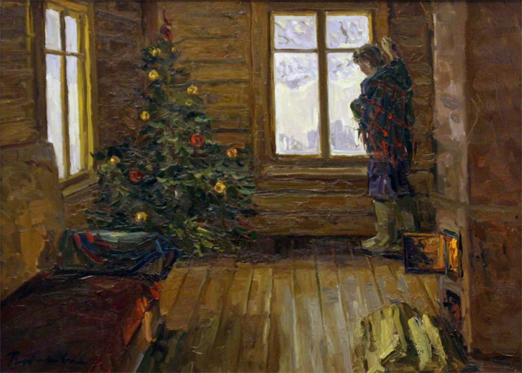 Рождество. 2010 г. Холст, масло. 50 x 70 см